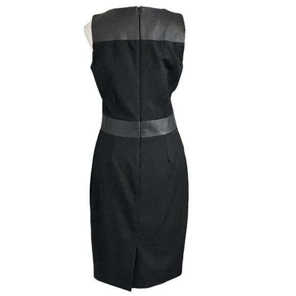 Elegant Black Midi Dress - Picture 3 of 9